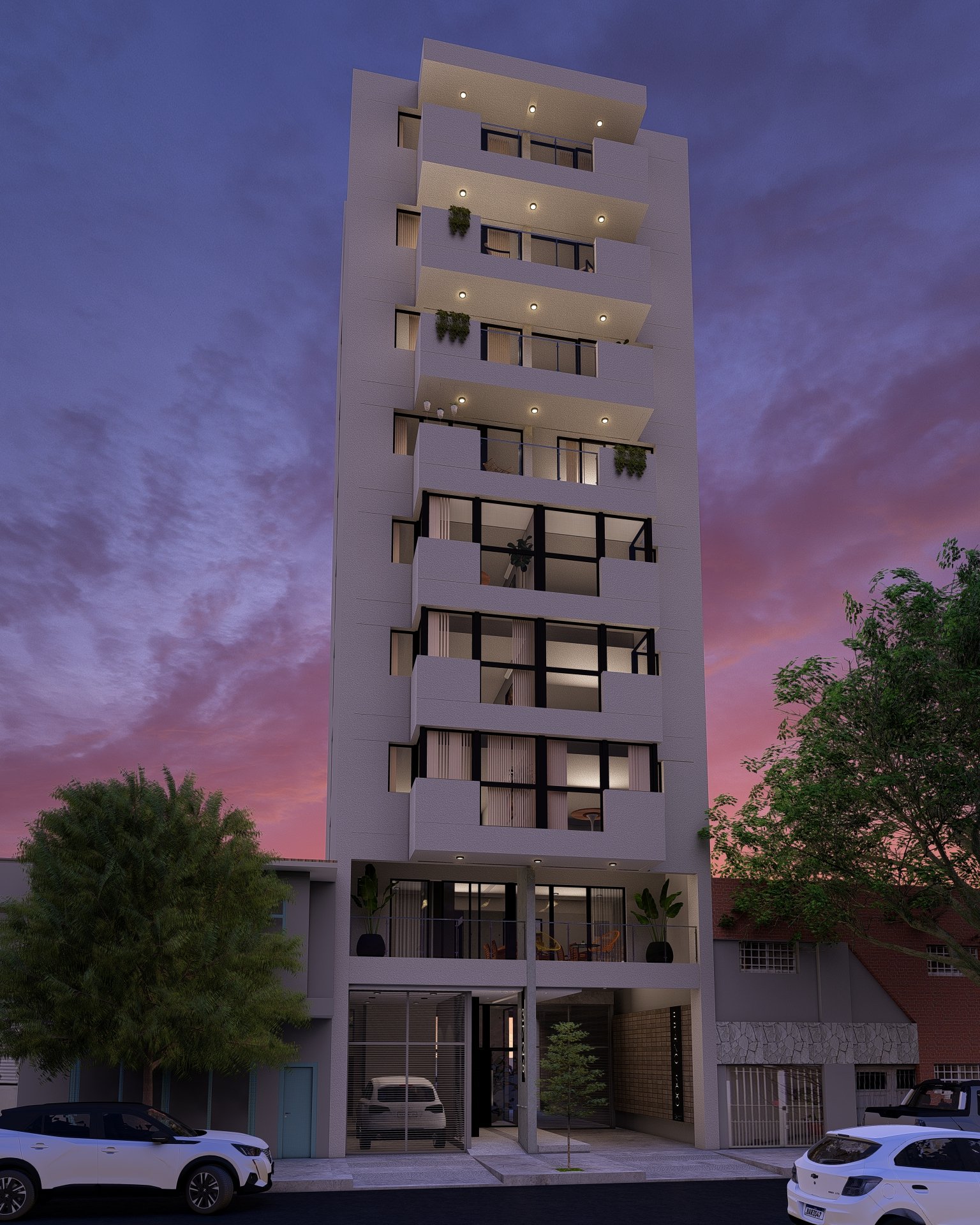 Fachada del edificio 3